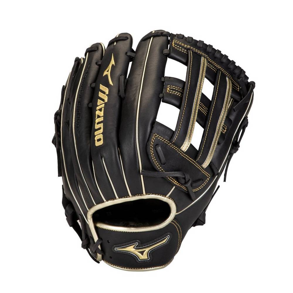 Mizuno MVP Prime SE Slowpitch 13" - Bayan Eldiven - Siyah/Altın Türkiye (VXTYOL-673)